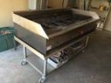 5ft commercial Gas Grill and table