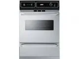 Summit TTM7212BKW 24&quot Gas Wall Oven with 2.92 Cu. Ft. Oven C