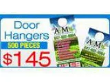 Custom doornhanger printing (Chicago)