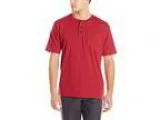 Key Apparel Men s Short-Sleeve Heavyweight Three-Button Henley