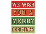 Cavallini and Co. Merry Christmas Decorative Paper Sheet