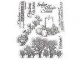 Decora Christmas Clear Stamps for Christmas Decoration