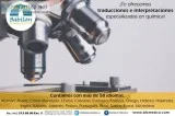 Traducciones especializadas en química