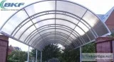 Manufacture of tensile fabric architectu