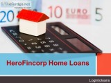 Apply for hero fincorp home loans online