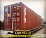  steel shipping container for rent or