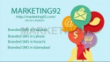 Leading services of branded sms in pakis