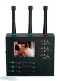 Multiple band video / audio receiver