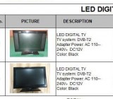 Led digital tv