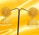 Amazing gold plated jhumkas online