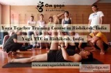 100 hour yoga teacher training in rishikesh India