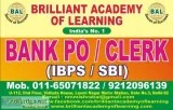 Bank po coaching by brilliant academy of