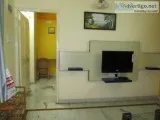 Furnished flat for rent at koramangala