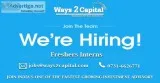 Ways2capital : invites internship applic