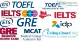 Obtain registered ielts, toefl etc
