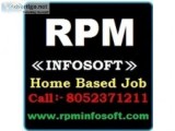 Home based computer typing job, home bas