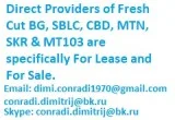 Direct providers of fresh cut bg, sblc a