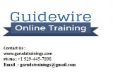 Guidewire online training 