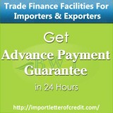 Get advance payment guarantee from us 