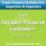 Get advance payment guarantee from us 