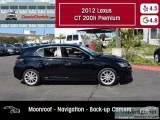 USED 2012 Lexus CT 200h Premium for sale in San Diego 18485