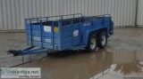 2001 BEST 5 X12  UTILITY TRAILER 5511