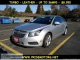 2013 CHEVROLET CRUZE LT TURBO  LEATHER