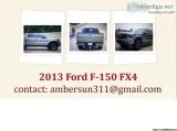 &quot 4-Wheel Drive Ford F-150 &quot