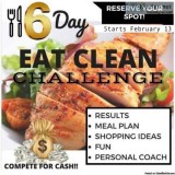 EAT CLEAN CHALLENGE - 6 DAYS