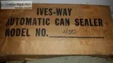 Can sealer Ives-Way like new