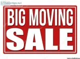 Moving Sale