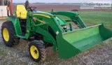 2006 John Deere 3120 with Loader and Bucket Firm 3800
