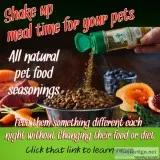 All natural petfood seasonings