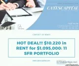 HOT DEAL 10220 in RENT for 1095000 11 SFR PORTFOLIO
