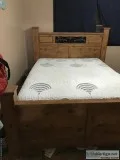 Queen bed with mattress
