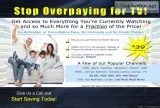Stop wasting your money Switch to IXQtv 39.00month.