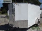 6 x 12 Enclosed Cargo Trailer WV-nose