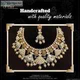 Buy Latest Designer Kundan Meena Jewellery from Zevarworld