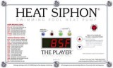 Pool Heater - Heat pump - Heat Siphon