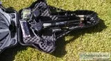 Stryker 380 crossbow with hard case and accessories