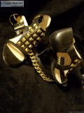 NEW MK Leather Studded Heels