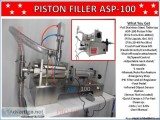 ASP-100 Single Head Electric and Air Piston Filler
