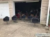 Herman Miller VINTAGE 1979 SET OF 8 SWIVEL CHAIRS