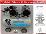Quite oil less Air Compressor 2XM