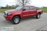 2005 Toyota Tacoma Red Pickup Truck