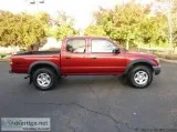 2002 Toyota Tacoma Red Pickup Truck