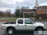 2002 Toyota Tacoma Silver Truck Pickup