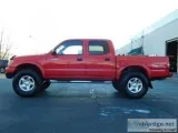 2002 Toyota Tacoma Red Pickup Truck