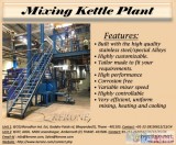 Mixing kettle plant, sold by kerone