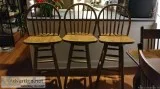 3 Swivel bar stools